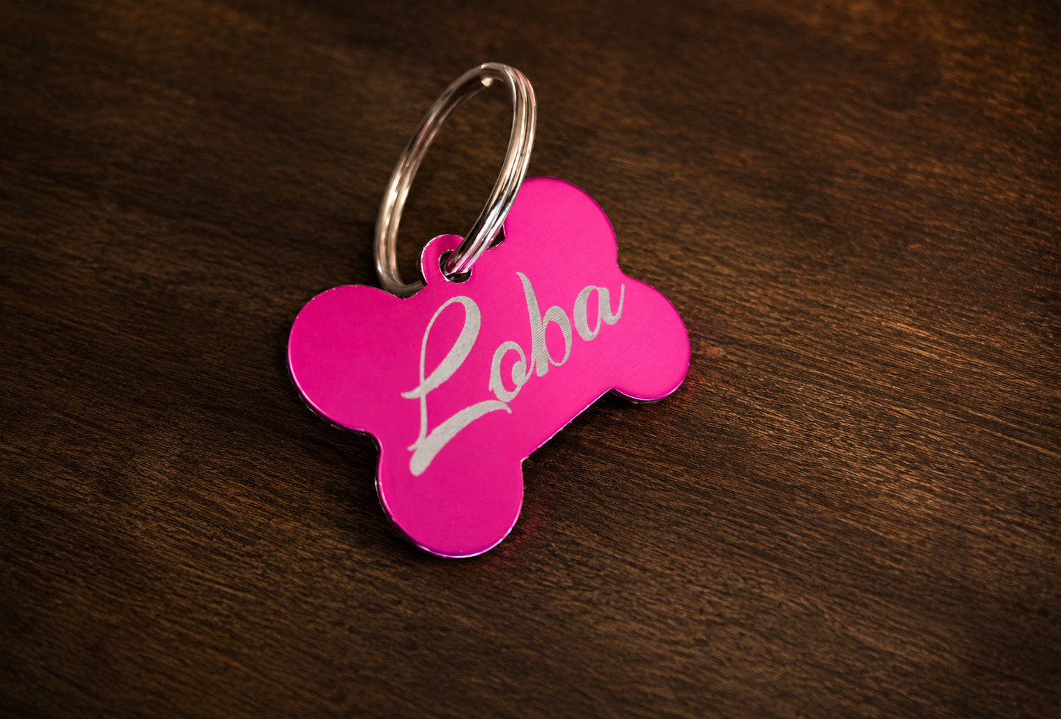 Custom pet collar tag